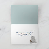 Carte Bear Get Well Card (Intérieur)
