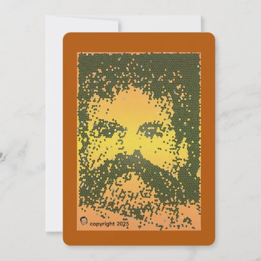 Carte Bear Mosaic vy a Greeting Card Collection (Devant)