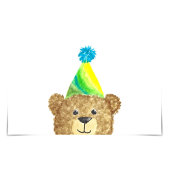 Carte Bear Wearing Cute Birthday
