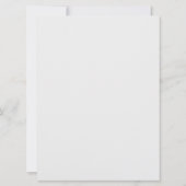 Carte Béatitudes grises et bleues Inspiration (Dos)