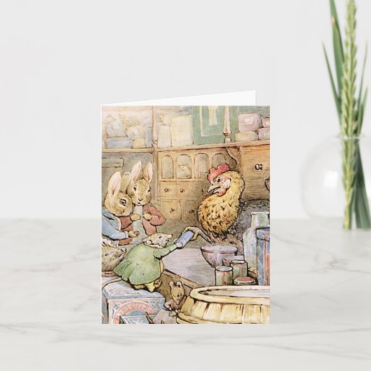 Carte Beatrix Potter de Tale of Ginger and Pickles (Devant)