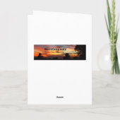 Carte Beau Anniversaire Du lever Au Coucher Du Soleil ! (Dos)