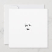 Carte Beau art Abstrait | Femmes avec plumes (Dos)