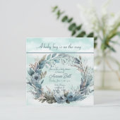 Carte Beau Baby shower Garçon (Debout devant)