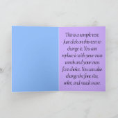 Carte Beau Cactus de Cholla Écriture 1 Samuel 16:7 (Intérieur)