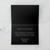 Carte Beau Coeur Personnalisé (Intérieur)