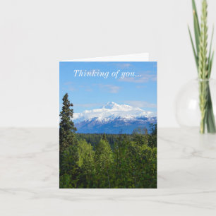 Carte Beau Denali Pensant à Toi
