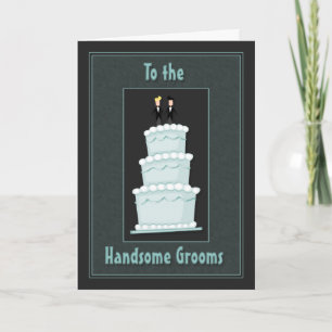 Carte Beau gâteau de chambres