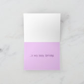 Carte Beau Hellbore Flower Anniversaire (Intérieur)