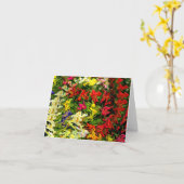 Carte Beau Jardin....... (Fleur jaune)