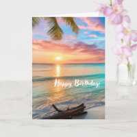Beau Joyeux Anniversaire, Ocean View Sunset