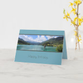 Carte Beau Lungernersee, Oberwald, Suisse (Fleur jaune)