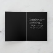 CARTE BEAU "NOËL" SOUHAITE AUX PERSONNES SPÉCIALES (Intérieur)