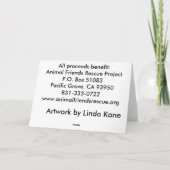Carte Beau Notecard (Dos)