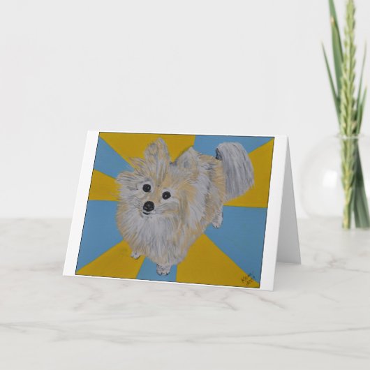 Carte Beau Notecard (Devant)
