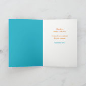 Carte Beau Obtenir Bien - Orange (Intérieur)