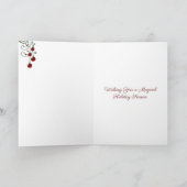 Carte Beau paquebot, Noël (Intérieur)