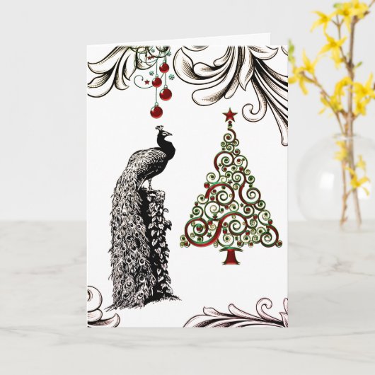 Carte Beau paquebot, Noël (Fleur jaune)