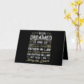 Carte Beau-Père d'une belle-fille vraiment géniale (Fleur jaune)