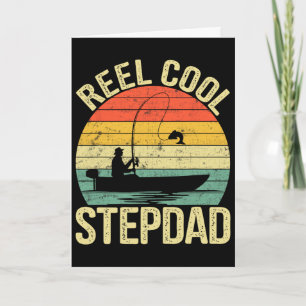 Carte Beau-père super cool Cadeaux de pêche pour la fête