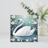 Carte Beau Swan (Debout devant)