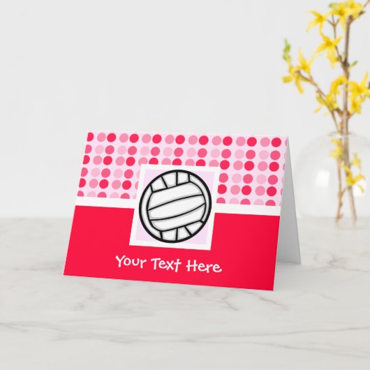 Carte Beau Volley (Fleur jaune)