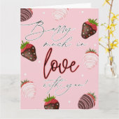 Carte Beaucoup d'amour, Message de la Saint-Valentin  (Fleur jaune)