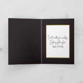 Carte Beaucoup de bougies d'anniversaire sur un gâteau (Intérieur)