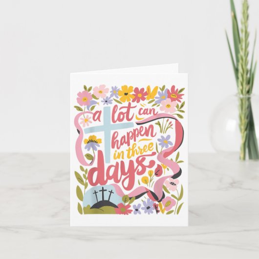 Carte Beaucoup De Choses Peuvent Arriver En 3 Jours Les (Devant)
