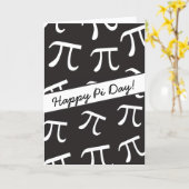 Carte Beaucoup de Pi - Math - Joyeux Pi Day (Fleur jaune)