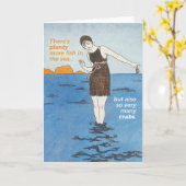 Carte Beaucoup de poissons, mais beaucoup de crabes auss (Fleur jaune)