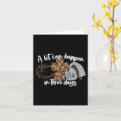 Carte Beaucoup Peuvent Arriver En Trois Jours Femmes Hom (Fleur jaune)