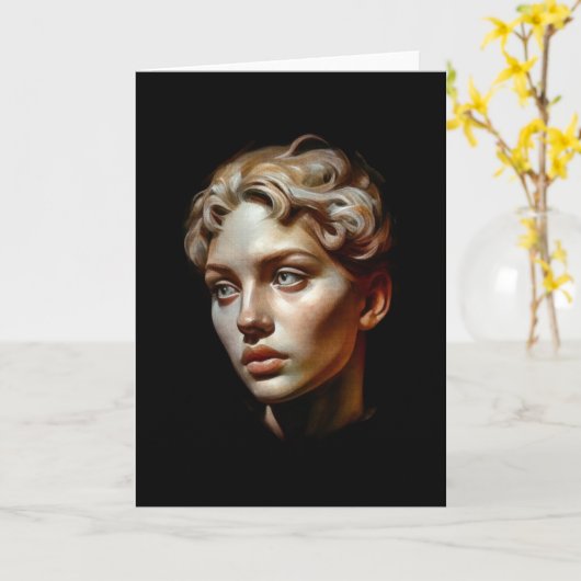 Carte Beauté (Fleur jaune)