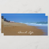 Carte Beauté Beach-Beach Life par Shirley Taylor (Devant / Derrière)