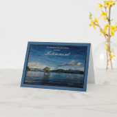 Carte Beauté capturée à la retraite (Fleur jaune)