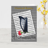 Carte Beauté classique (Fleur jaune)