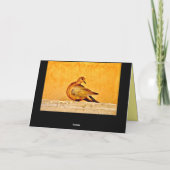 Carte Beauté de la colombe (Dos)