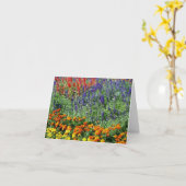 Carte Beauté de la nature dans un jardin fleuri Note d'a (Fleur jaune)