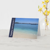 Carte beauté de plage (Fleur jaune)