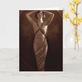 Carte Beauté égyptienne (Fleur jaune)