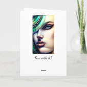 Carte Beauté éthérée Bijoux étincelants (Dos)