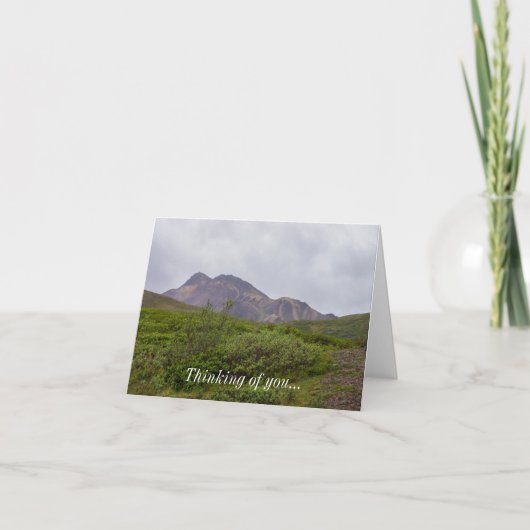 Carte Beauté Flashrled À Denali Penser À Vous (Devant)