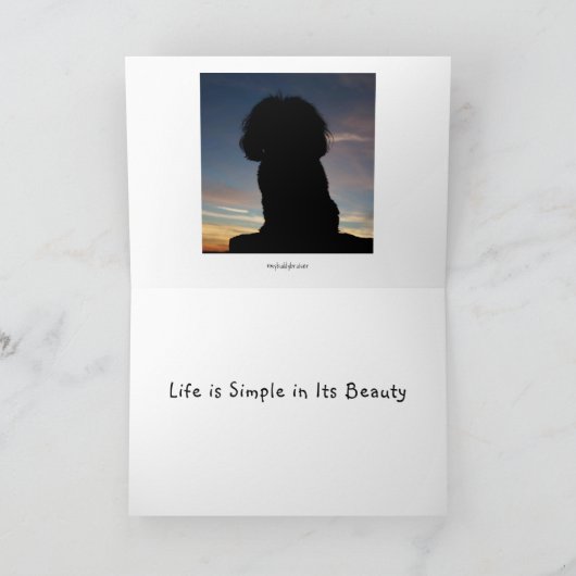 Carte Beauté simple (Intérieur)