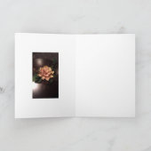 Carte Beauté vraie d'une fleur de pêche, pour un perso (Intérieur)