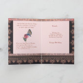 Carte Beautiful African Child Doll Greeting Card (Intérieur)