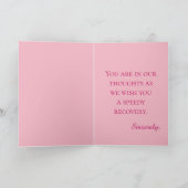 Carte Beautiful Azalea flowers (Intérieur)