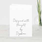 Carte Beautiful Great Dane Card (Dos)