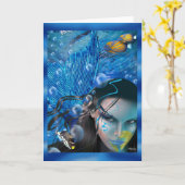 Carte Beautiful Mara (Fleur jaune)