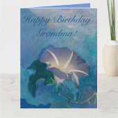 Carte Beautiful Morning Glory Customizable Greeting Card (Devant)