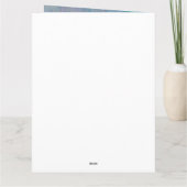 Carte Beautiful Morning Glory Customizable Greeting Card (Dos)